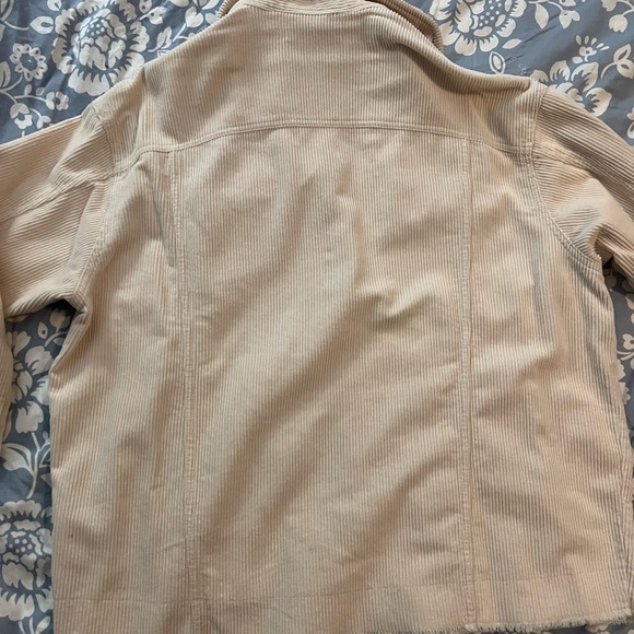 ZARA White Corduroy Jacket - Picture 4 of 4